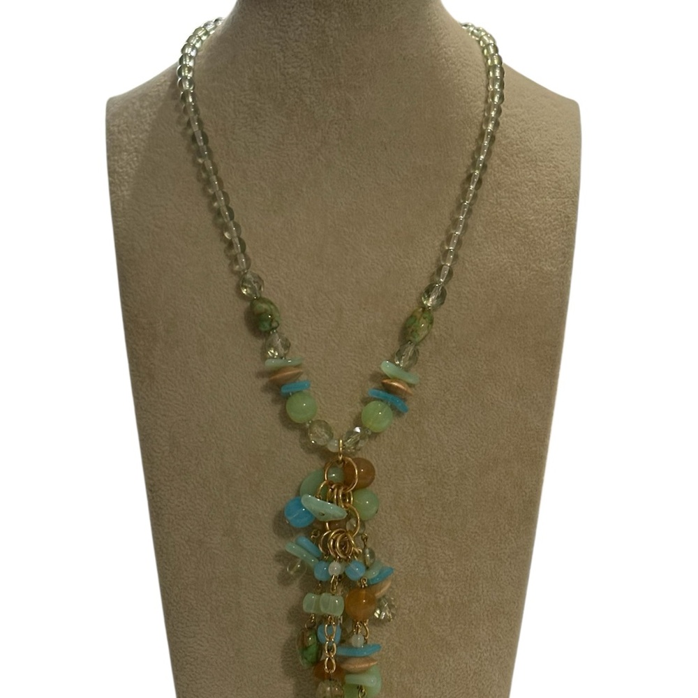 Elegant Multi-Color Beaded Necklace